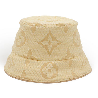 Louis Vuitton Bucket Hat Beach Monogram Flower Hat Natural Beige