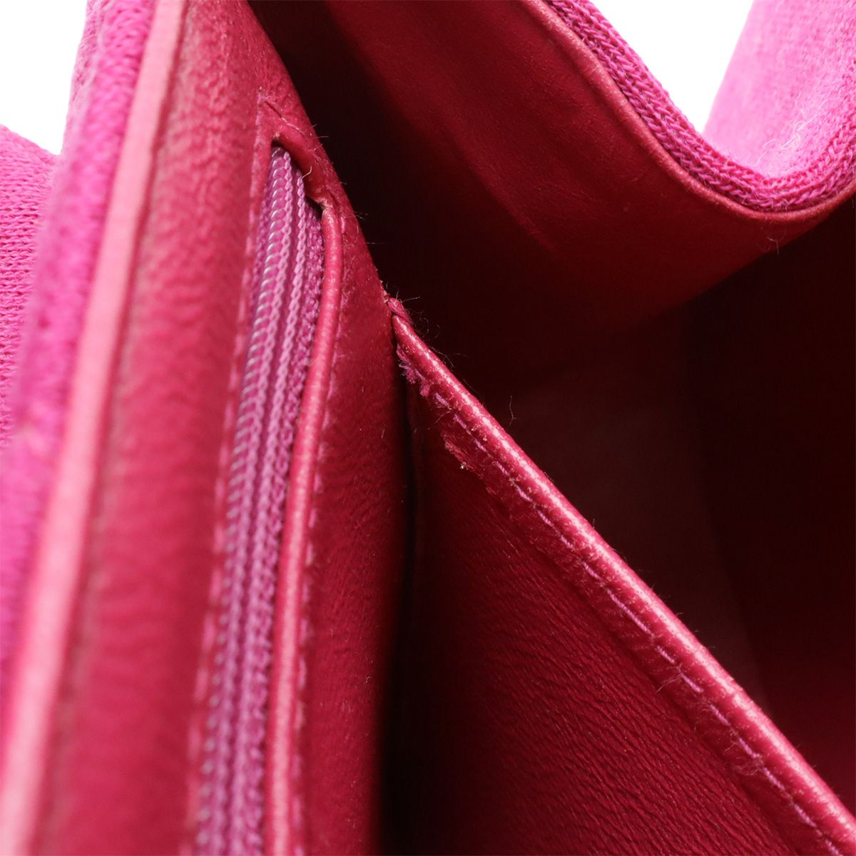 Chanel Quilted Canvas Mini Bag Cotton Purple Gold — view 6