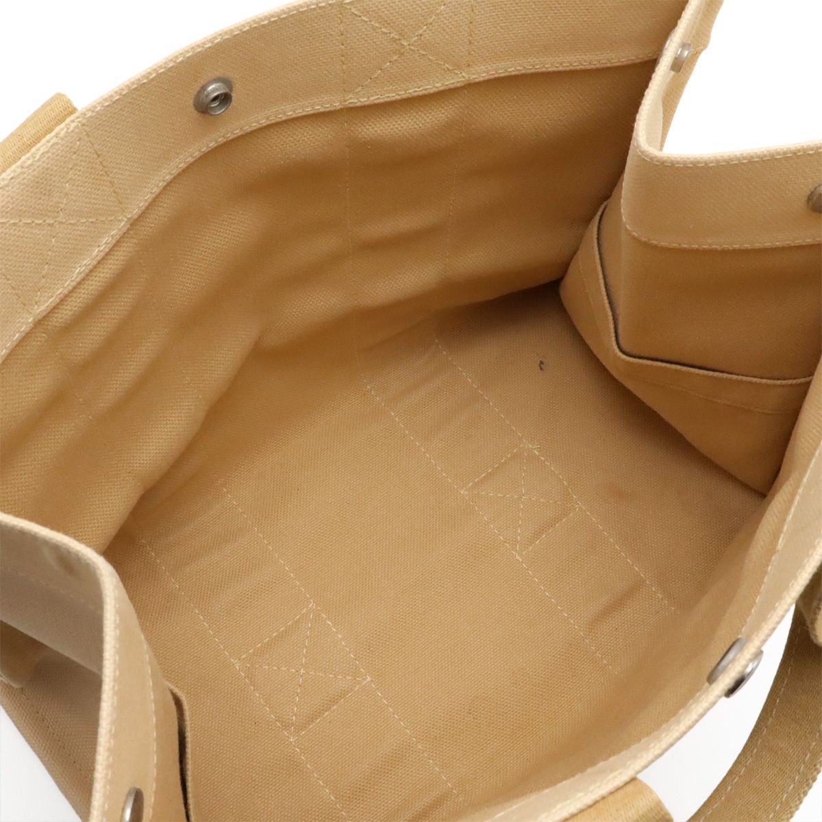 Hermes Bora PM Tote PM Canvas Beige Pouch — view 5