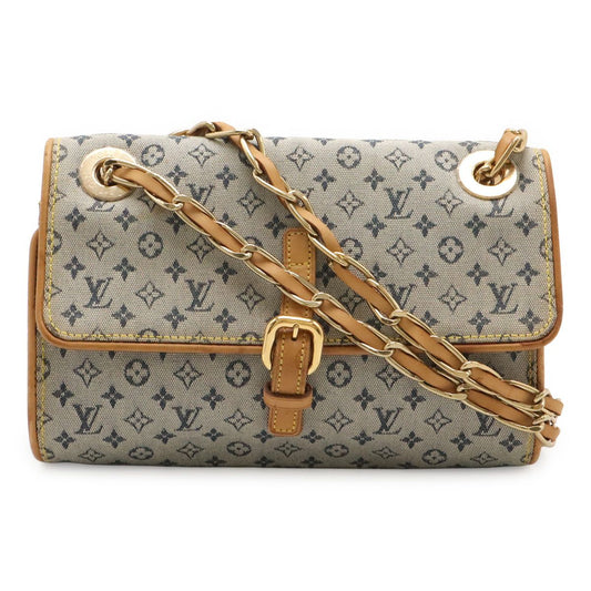 Louis Vuitton Monogram Mini Camille Chain Double Shoulder Bag Crossbody Canvas