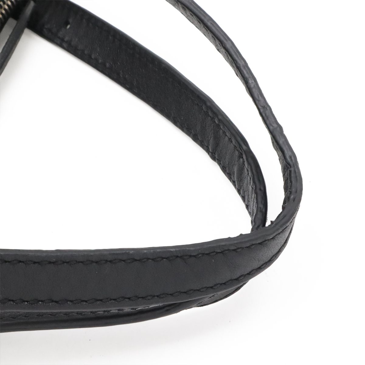 Gucci Micro Guccissima Tote 2-Way Shoulder Bag Crossbody Leather Black Gold — view 4