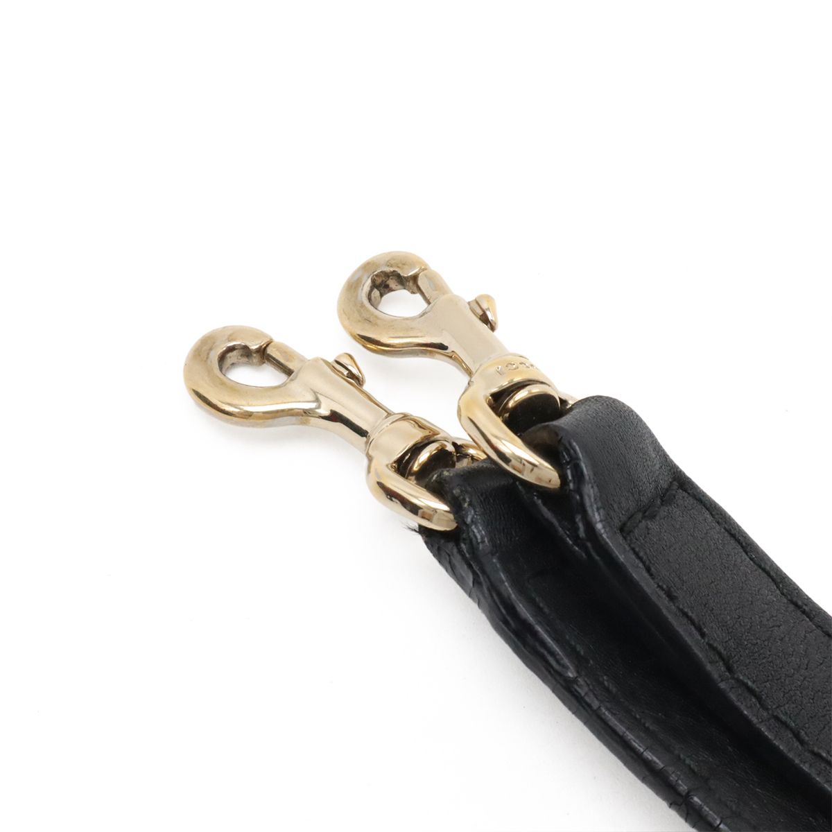 Gucci Sherry Line Mini Boston Bag Leather Black Green — view 6