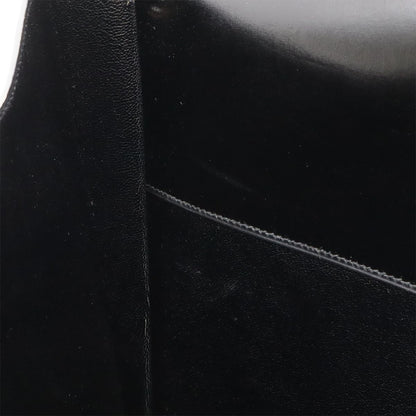 Hermes Kirius Clutch Business Box Calf Leather Black Gold — view 6
