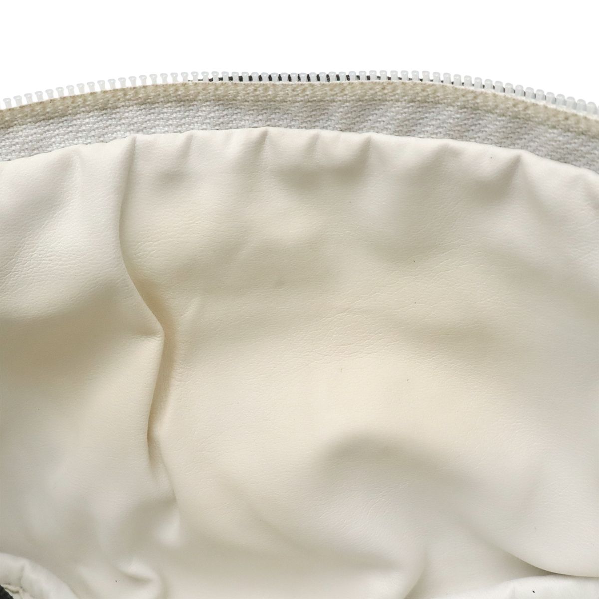 Chanel Sports Line CC Logo Waist Pouch Bag Racket Pattern Canvas Navy White — view 8