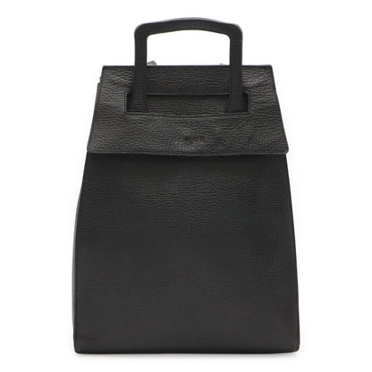Loewe Backpack Leather Black Silver