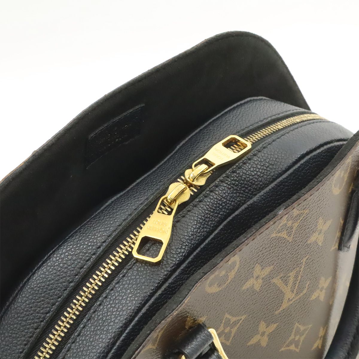 Louis Vuitton Monogram Alma Bag Intu Bag Handbag Noir Black — view 6