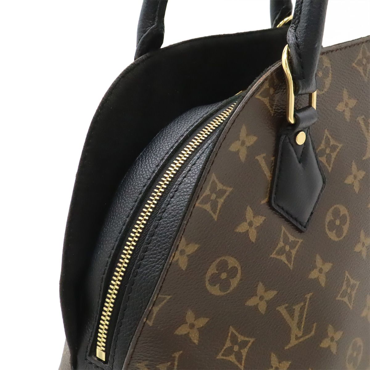 Louis Vuitton Monogram Alma Bag Intu Bag Handbag Noir Black — view 4