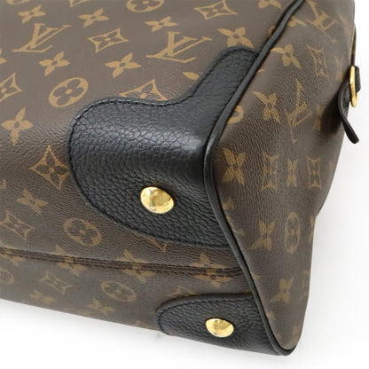 Louis Vuitton Monogram Retiro Tote Boston Black — view 3