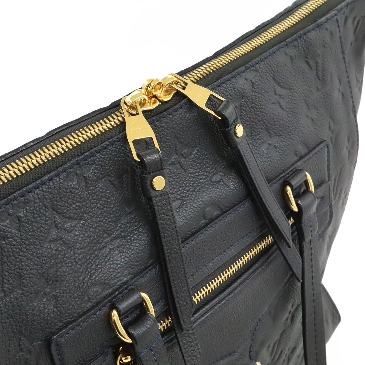 Louis Vuitton Monogram Empreinte Luminous PM Tote Leather Infini Dark Blue — view 5