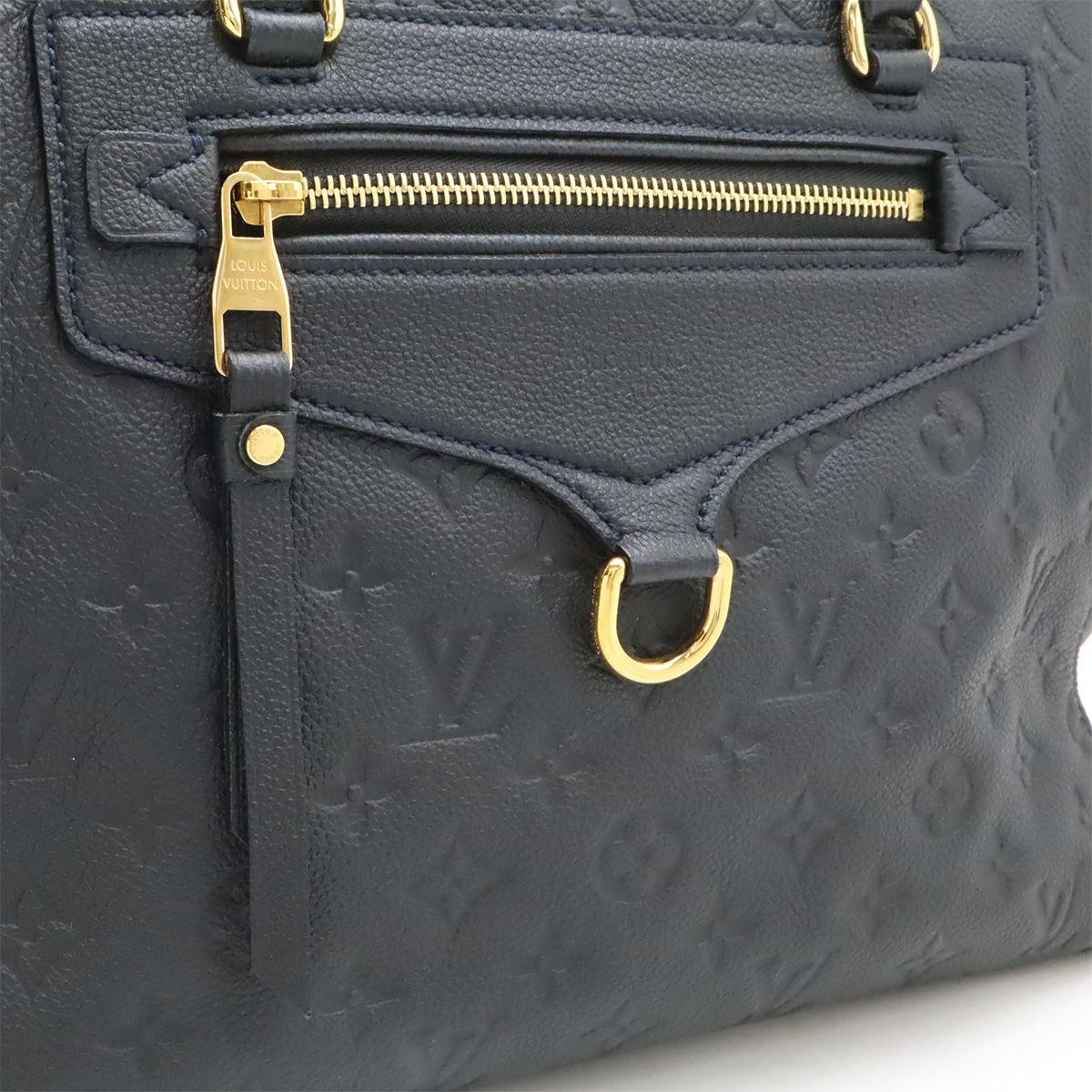 Louis Vuitton Monogram Empreinte Luminous PM Tote Leather Infini Dark Blue — view 8