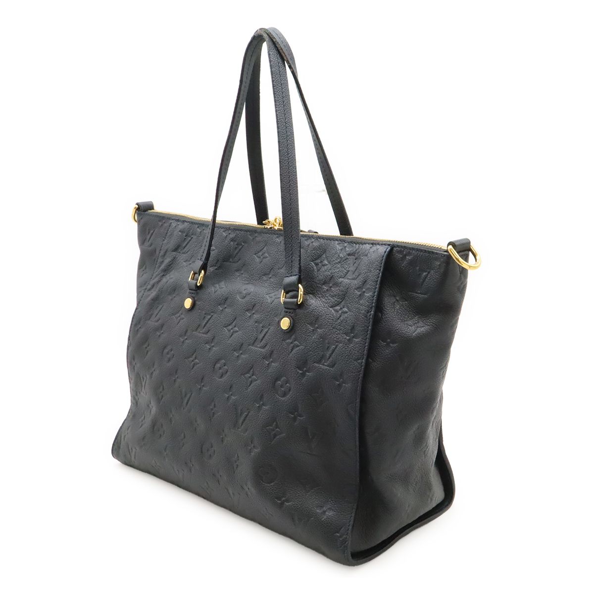 Louis Vuitton Monogram Empreinte Luminous PM Tote Leather Infini Dark Blue — view 2