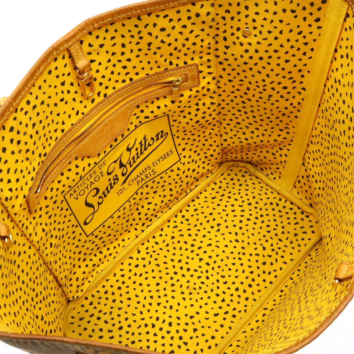 Louis Vuitton Monogram Wave Neverfull Yayoi Kusama Collaboration Pumpkin — view 5