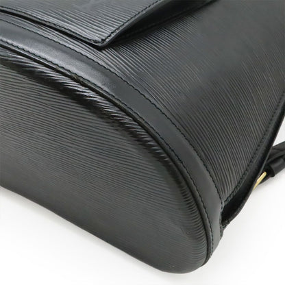 Louis Vuitton Epi Cobran Backpack Shoulder Bag Leather Noir Black — view 3