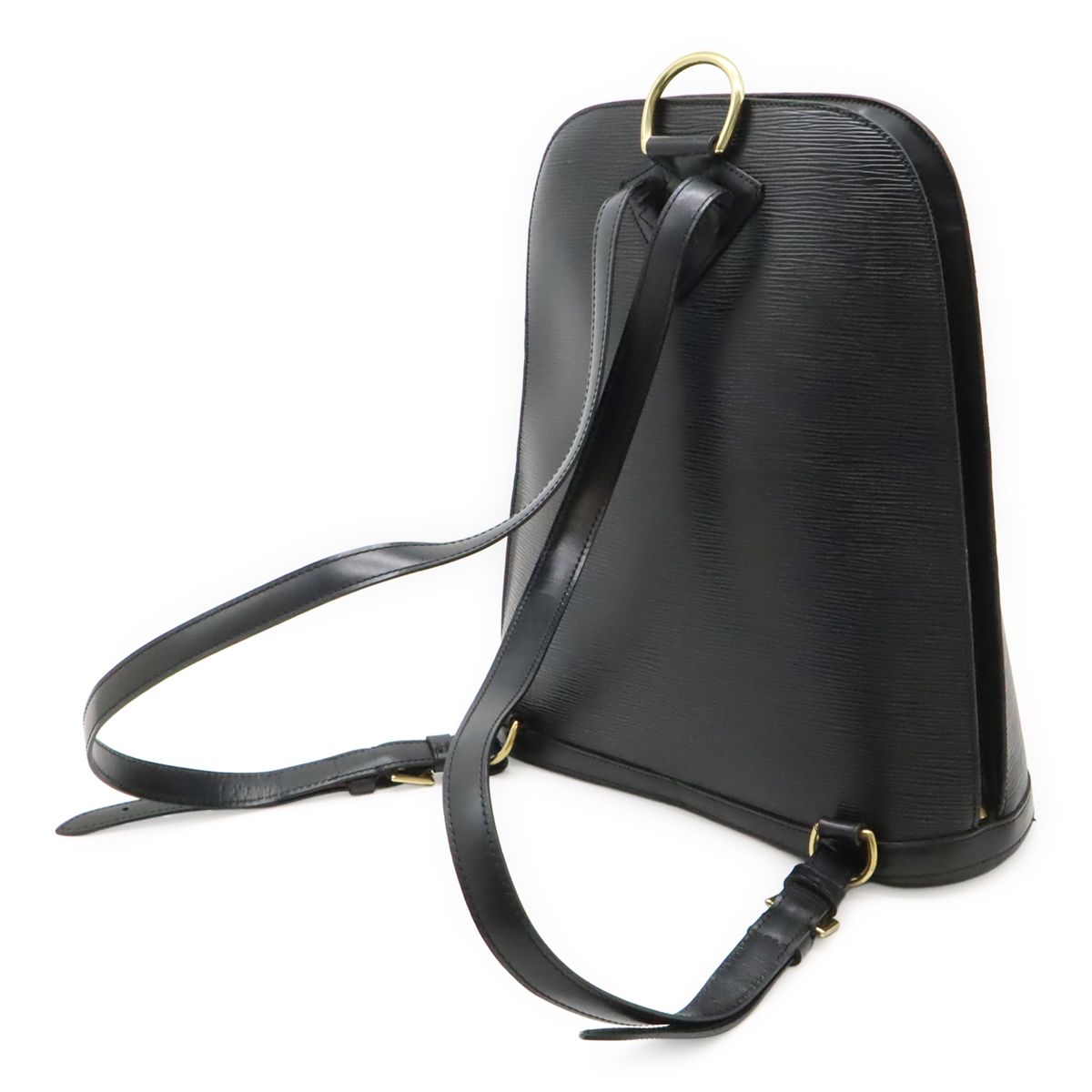 Louis Vuitton Epi Cobran Backpack Shoulder Bag Leather Noir Black — view 2