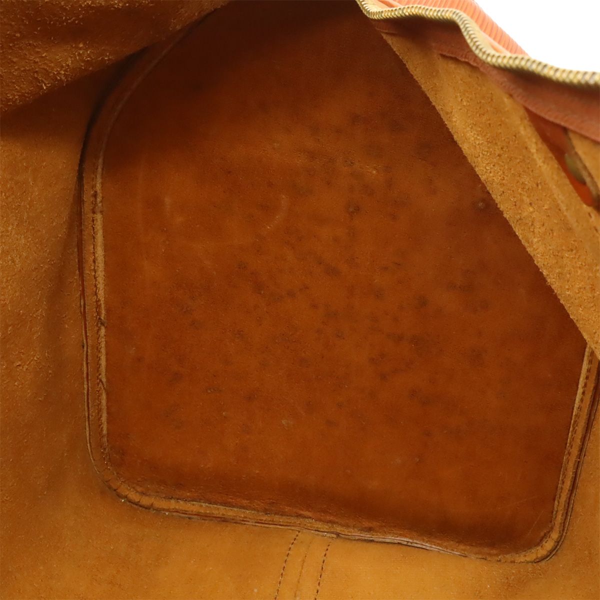 Louis Vuitton Epi Keepall 50 Boston Bag Travel Purse Leather Kenya Brown Gold — view 7