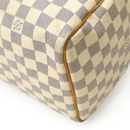 Louis Vuitton Damier Azur Speedy 30 Mini Boston — view 3