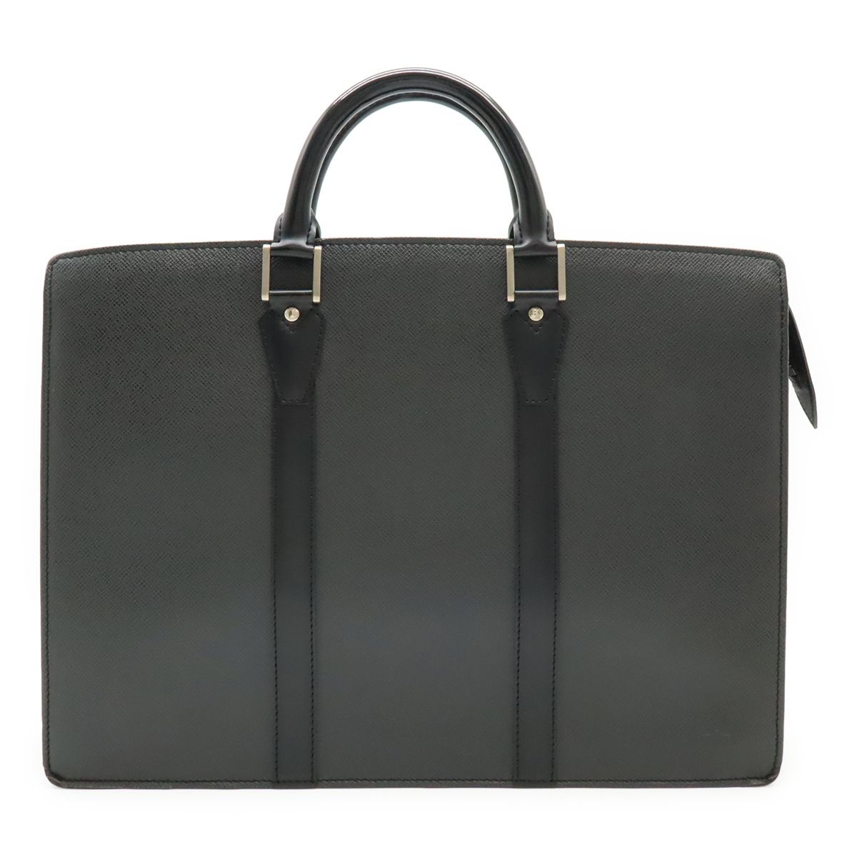 Louis Vuitton Taiga Porte Documents Lozan Business Briefcase Ardoise Black