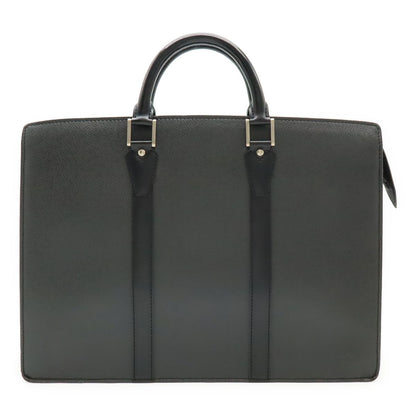 Louis Vuitton Taiga Porte Documents Lozan Business Briefcase Ardoise Black