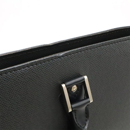 Louis Vuitton Taiga Porte Documents Lozan Business Briefcase Ardoise Black — view 8