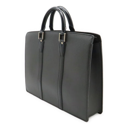 Louis Vuitton Taiga Porte Documents Lozan Business Briefcase Ardoise Black — view 2