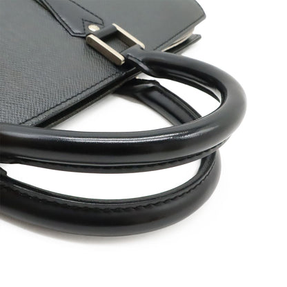 Louis Vuitton Taiga Porte Documents Lozan Business Briefcase Ardoise Black — view 5