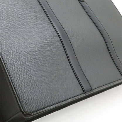 Louis Vuitton Taiga Porte Documents Lozan Business Briefcase Ardoise Black — view 9