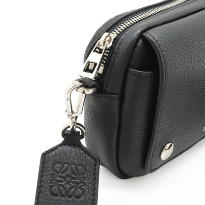 Loewe Pebble Messenger Small Shoulder Bag Crossbody Supplement Gray Necklace — view 5