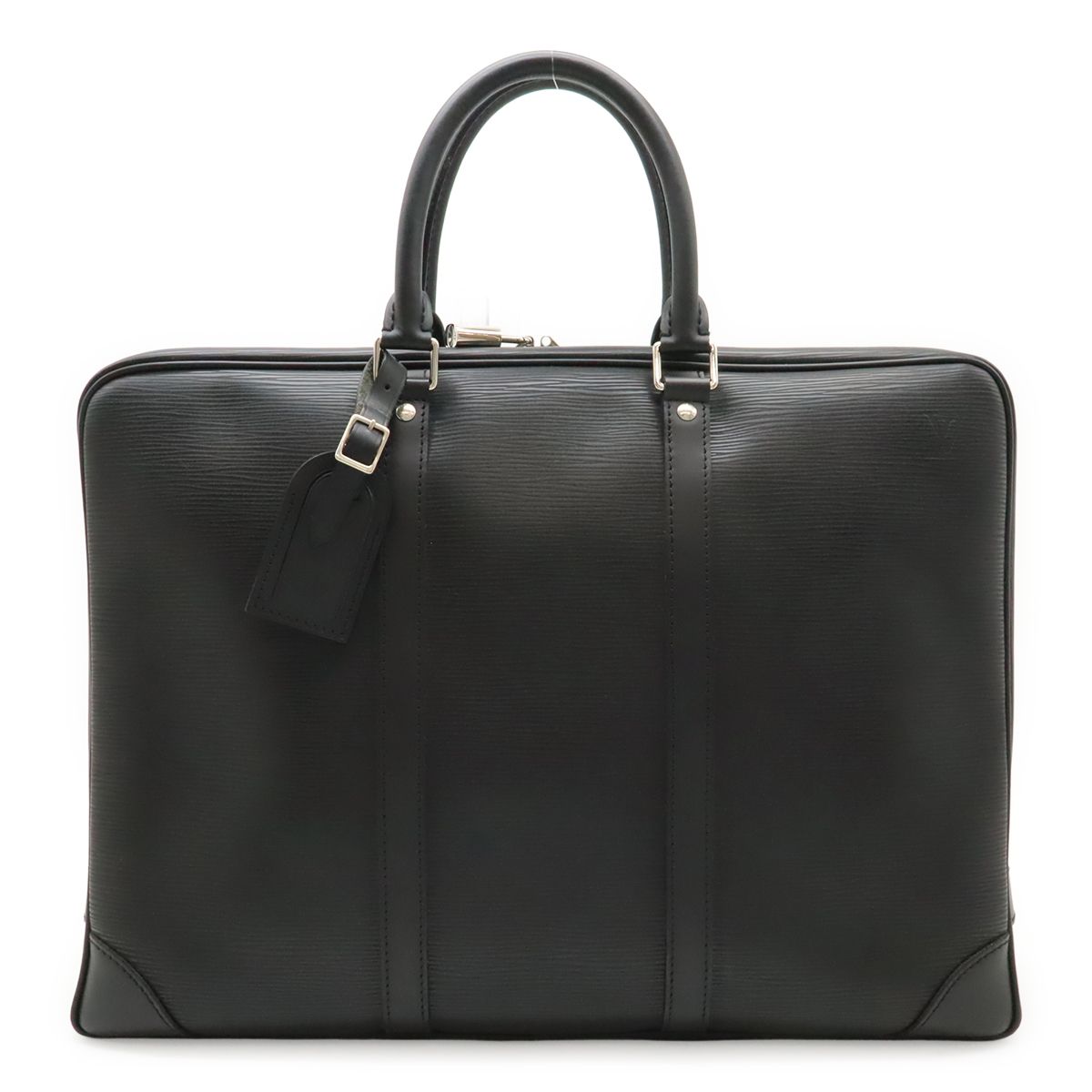 Louis Vuitton Epi Pdv Porte Documents Voyage Document Purse Business Noir Black