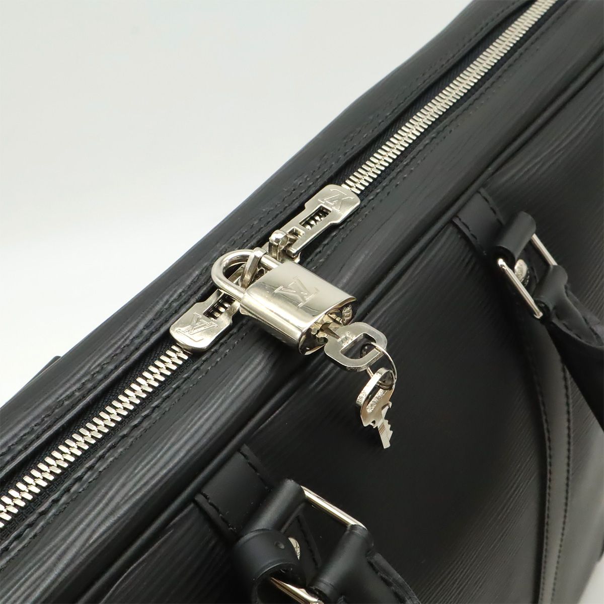 Louis Vuitton Epi Pdv Porte Documents Voyage Document Purse Business Noir Black — view 5