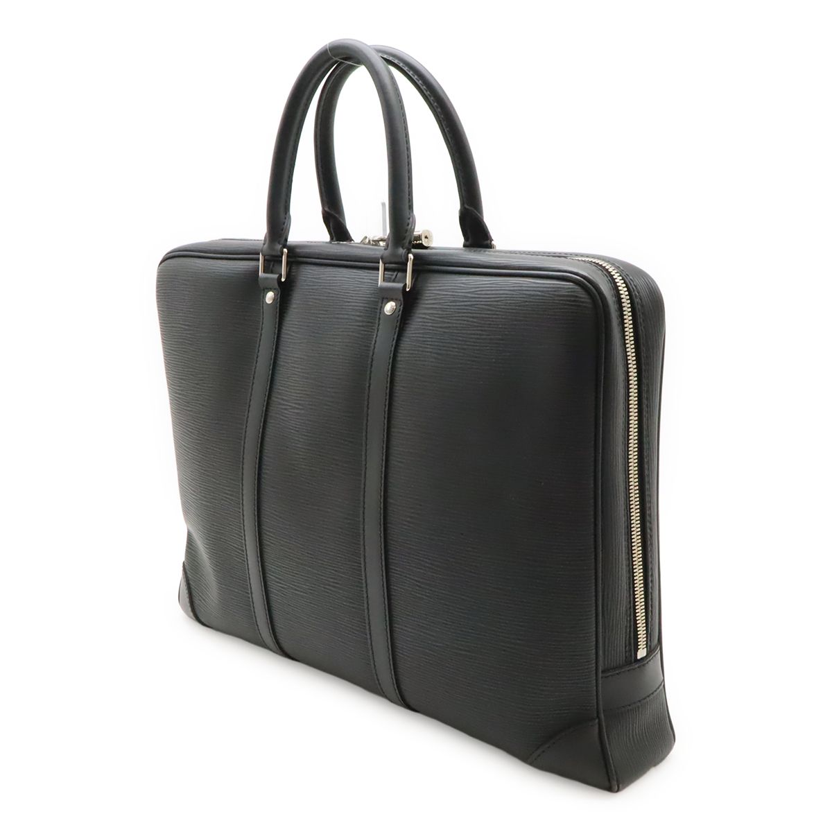 Louis Vuitton Epi Pdv Porte Documents Voyage Document Purse Business Noir Black — view 2