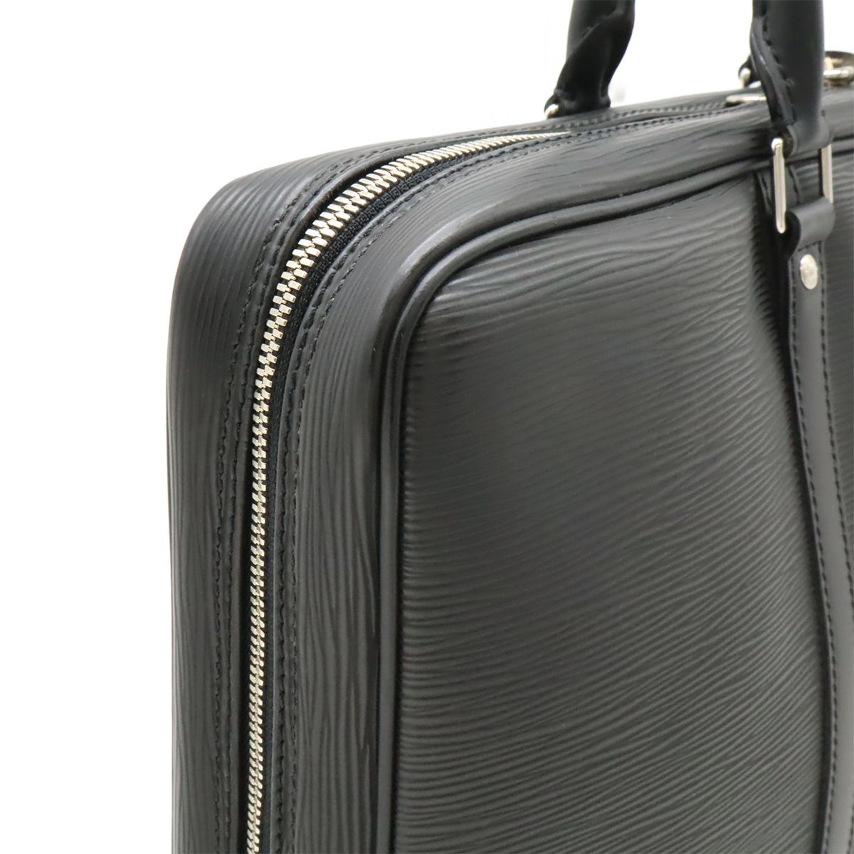 Louis Vuitton Epi Pdv Porte Documents Voyage Document Purse Business Noir Black — view 7