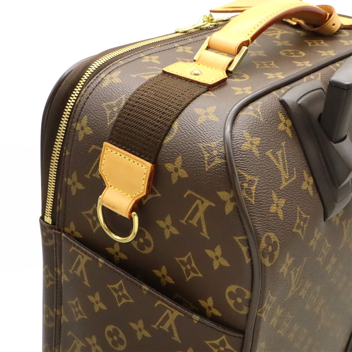 Louis Vuitton Monogram Bosford Travel Bag Carry Case Suitcase with Casters — view 8
