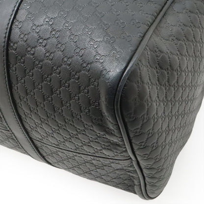 Gucci Micro Guccissima Boston Bag Leather Black — view 3