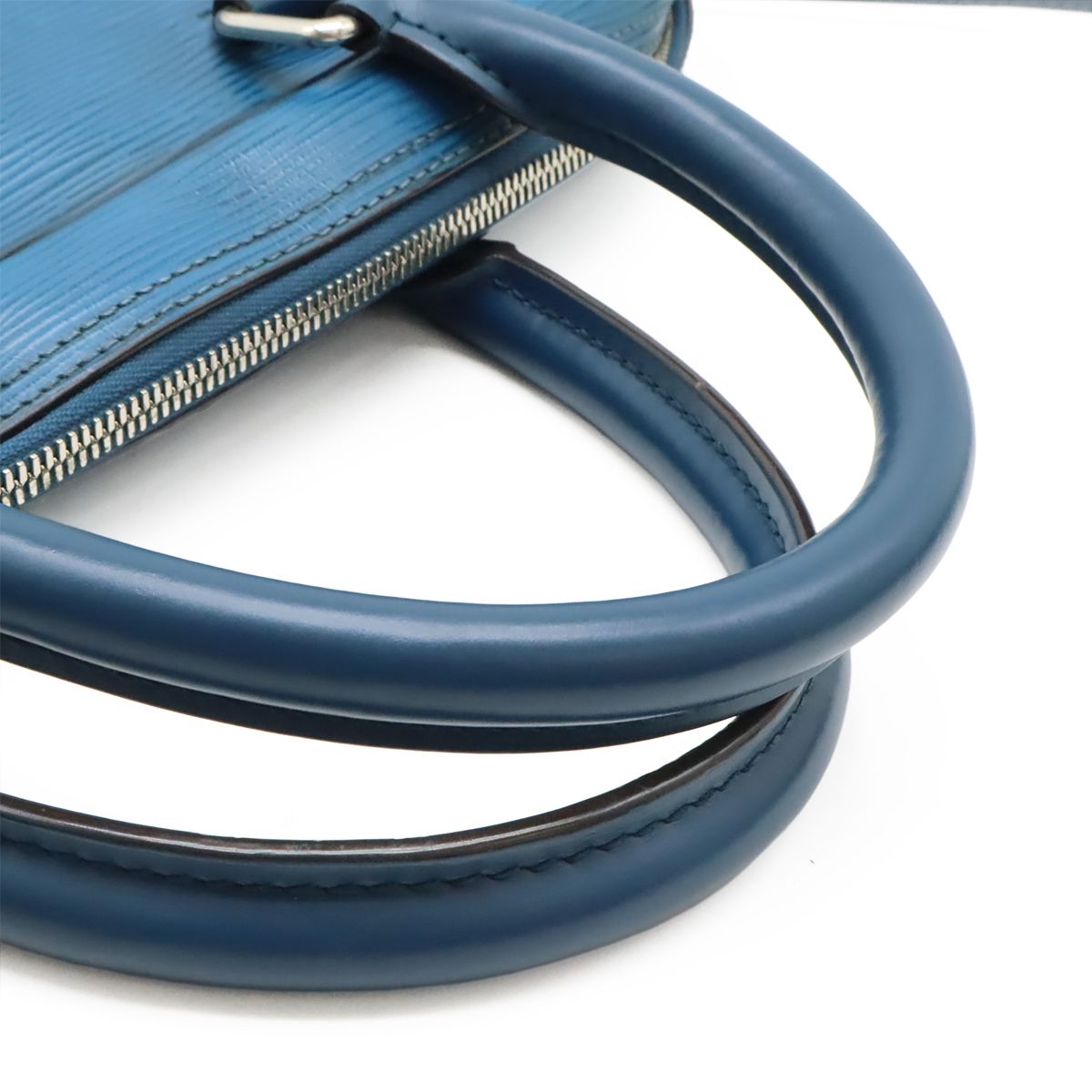 Louis Vuitton Epi PDB Porte Document Business Briefcase 2-Way Shoulder Bag Blue — view 6