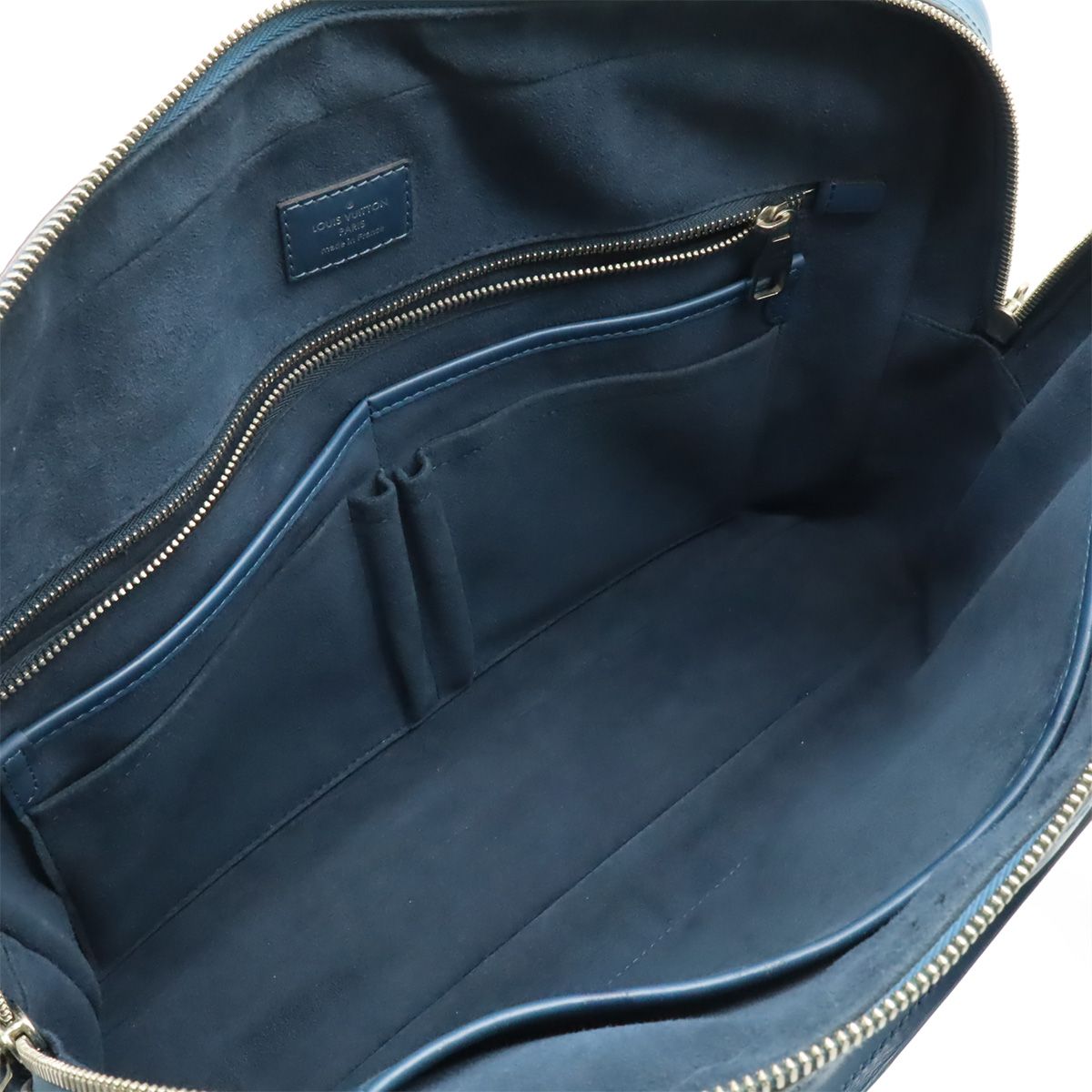 Louis Vuitton Epi PDB Porte Document Business Briefcase 2-Way Shoulder Bag Blue — view 8