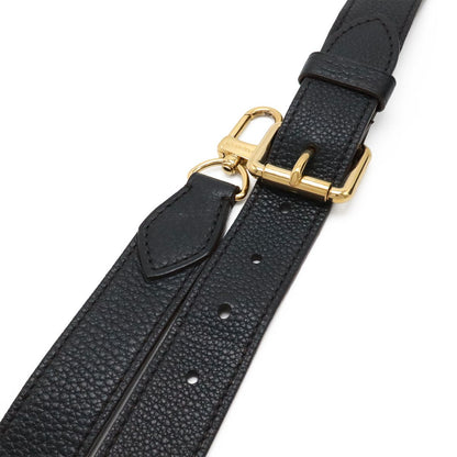 Louis Vuitton Mahina Selene PM 2-Way Shoulder Bag Noir Black Gold Pouch Out of — view 6