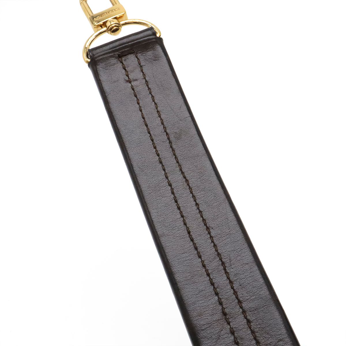 Louis Vuitton Mahina Selene PM 2-Way Shoulder Bag Noir Black Gold Pouch Out of — view 5