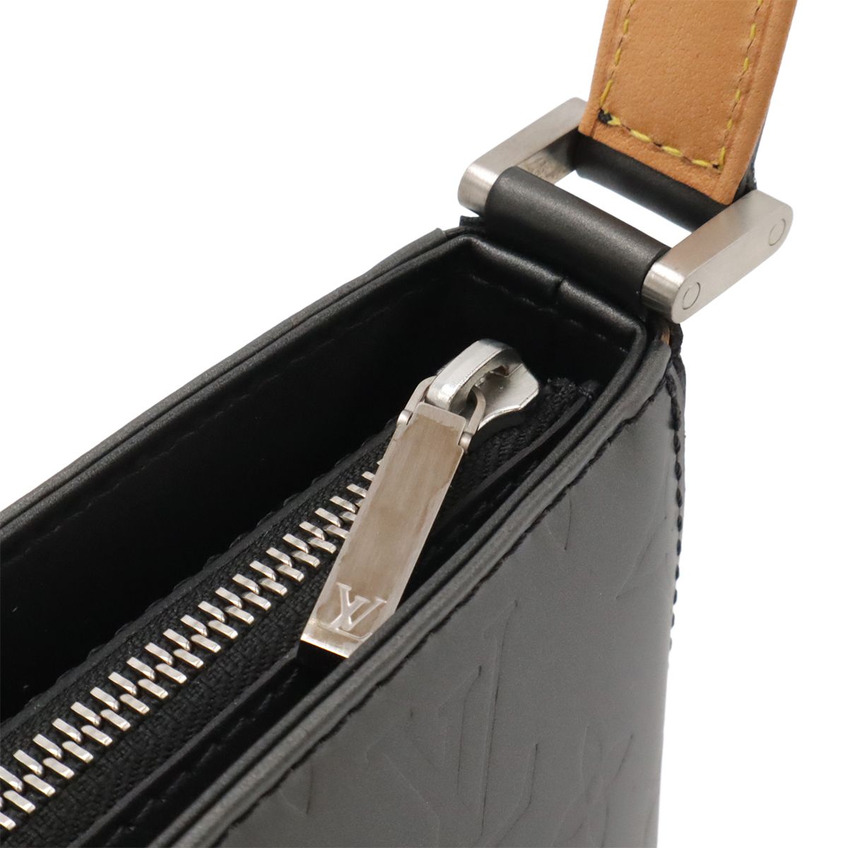 Louis Vuitton Monogram Matte Fowler Shoulder Bag Leather Noir Black — view 4