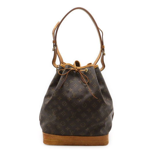 Louis Vuitton Monogram Noe Shoulder Bag Semi Drawstring
