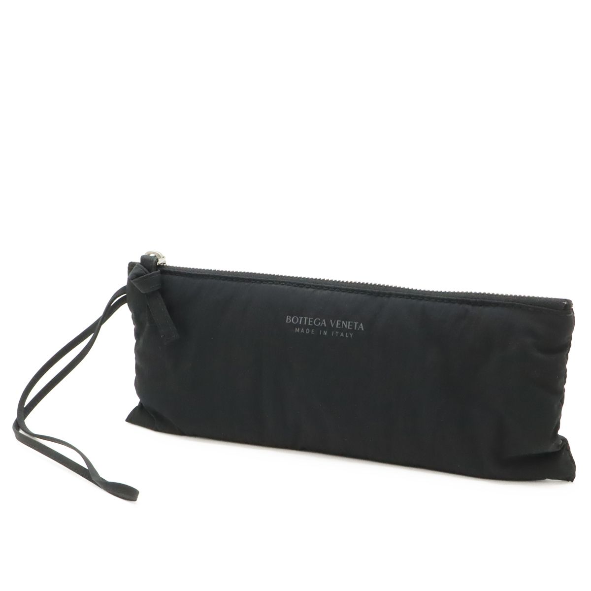 Bottega Veneta Maxi Intrecciato Padded Tech Cassette Shoulder Bag Nylon Black — view 8