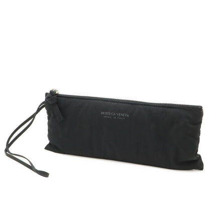 Bottega Veneta Maxi Intrecciato Padded Tech Cassette Shoulder Bag Nylon Black — view 8
