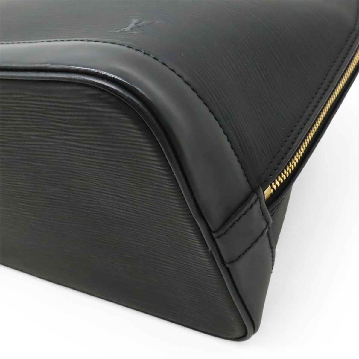 Louis Vuitton Epi Alma Handbag Leather Noir Black Gold — view 3