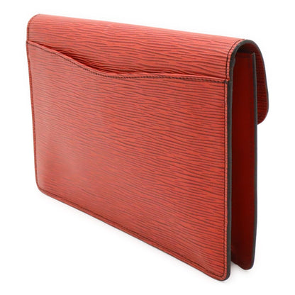 Louis Vuitton Epi Montaigne 27 Clutch Castilian Red Gold — view 2