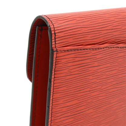 Louis Vuitton Epi Montaigne 27 Clutch Castilian Red Gold — view 4