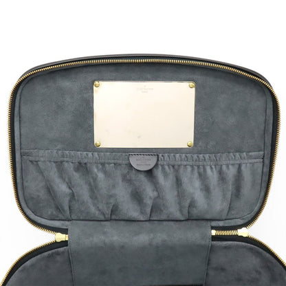 Louis Vuitton Epi Nice 2-Way Vanity Shoulder Bag Leather Noir Black — view 9