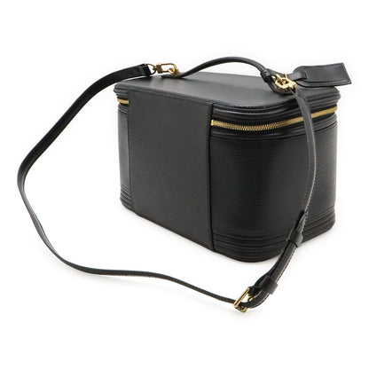 Louis Vuitton Epi Nice 2-Way Vanity Shoulder Bag Leather Noir Black — view 2