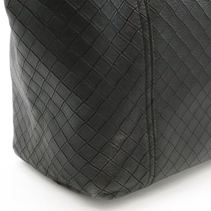 Bottega Veneta Intreccio Mirage Tote Shoulder Bag Leather Black — view 7