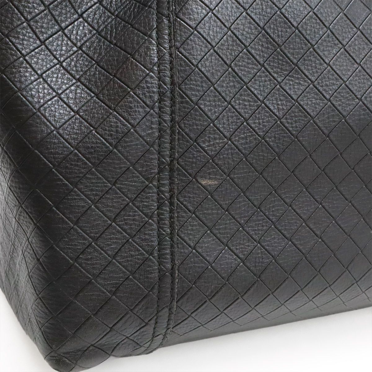 Bottega Veneta Intreccio Mirage Tote Shoulder Bag Leather Black — view 8