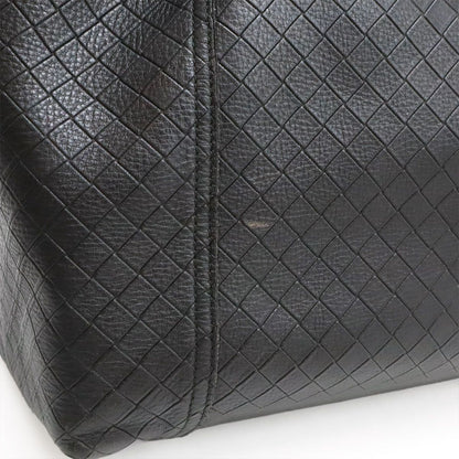 Bottega Veneta Intreccio Mirage Tote Shoulder Bag Leather Black — view 8