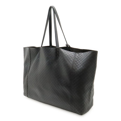 Bottega Veneta Intreccio Mirage Tote Shoulder Bag Leather Black — view 2